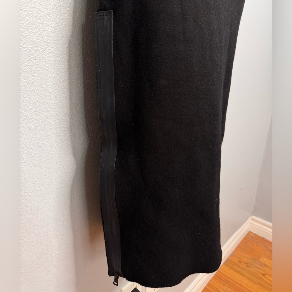 Alice + Olivia Black Midi Bodycon Long Sleeve Classic Dress Size Small-medium - Picture 8 of 15